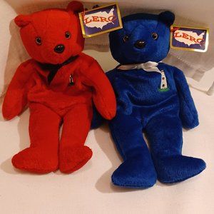 LERC 1999 The Coastal Cubs Collection Lighthouse Teddy Bears Henri & Coki